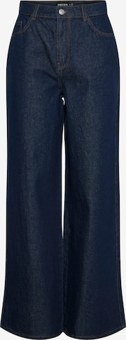 PIECES Wide leg Jeans 'Selma' in Blue: front