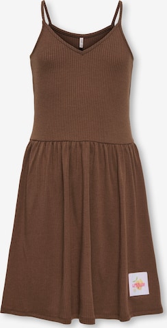 ONLY GIRLS Dress in Brown: front