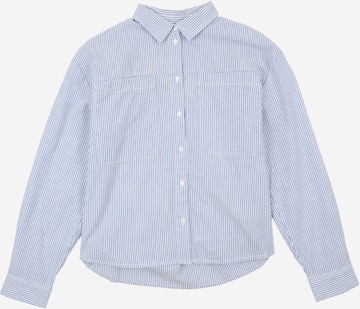 ONLY GIRLS Blouse 'KOGSmilla' in Blue: front