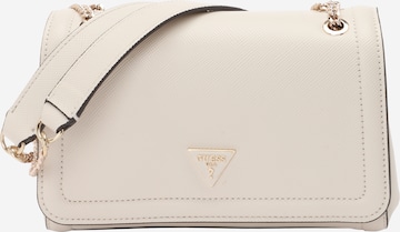 GUESS Handbag 'NOELLE II CNVRTBLE XBODY FLAP' in White: front