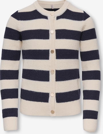ONLY GIRLS Knit Cardigan 'KOGKatiann' in Blue: front