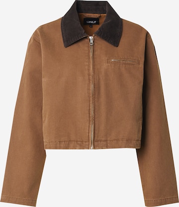 ONLY Between-Season Jacket 'ONLCAVA' in Brown: front