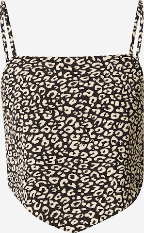 ABOUT YOU Top 'Daliah' in Black: front