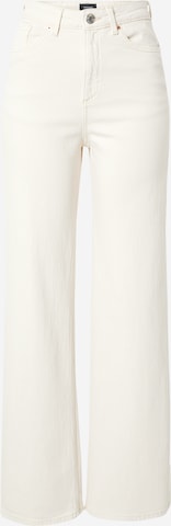 VERO MODA Wide leg Jeans 'VMTessa' in Beige: front