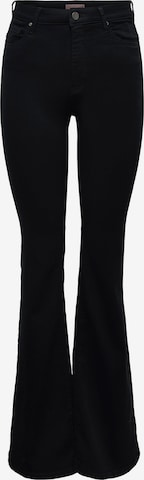 ONLY Flared Jeans 'ONLHELLA' in Black: front