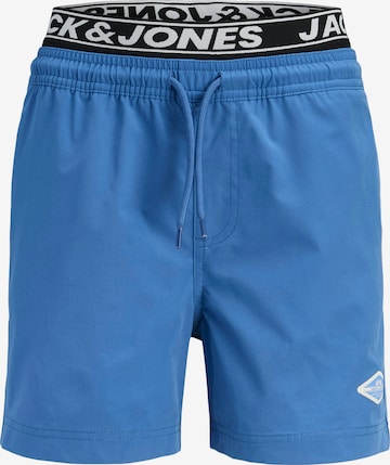 Jack & Jones Junior Board Shorts 'JPSTMAUI' in Blue: front