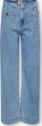 ONLY GIRLS Wide leg Jeans in Blue: front