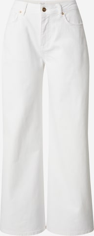 Cie Cie Baggy Jeans in White: front