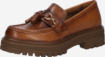 ABOUT YOU Classic Flats 'Inga' in Brown: front