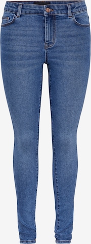 PIECES Skinny Jeans 'DANA' in Blue: front