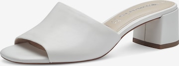 Tamaris Mules in White: front