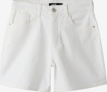 LMTD Regular Jeans 'NLFBice' in White: front