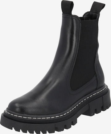 Tamaris Chelsea Boots in Black: front