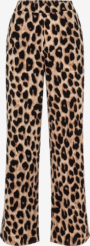 PIECES Loose fit Pants 'Gurla' in Brown: front