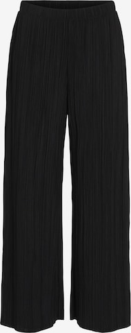 VILA Wide leg Pants 'VIPLISA' in Black: front
